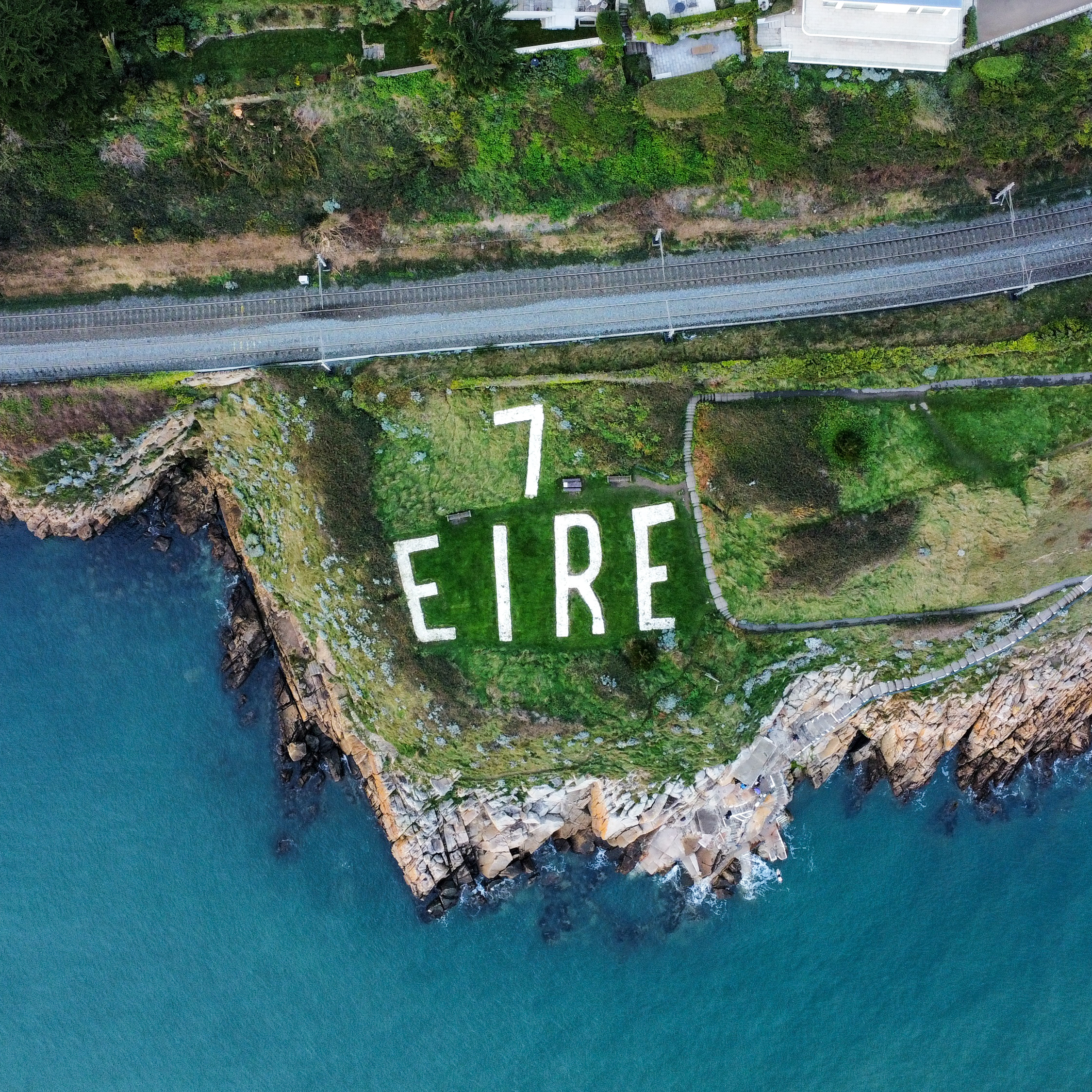 Aerial drone photograph